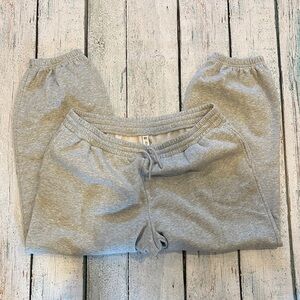 BP Baggy Fleece Light Gray Joggers size Large